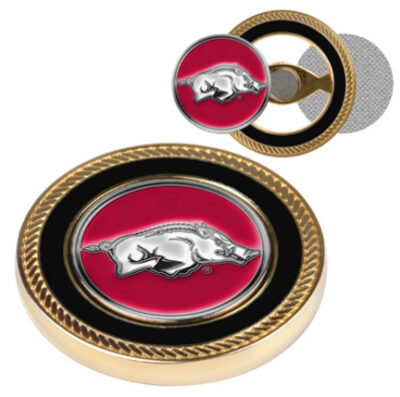 Arkansas Razorbacks Challenge Coin with Ball Markers (Set of 2)