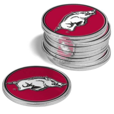 Arkansas Razorbacks Golf Ball Marker (12 Pack)