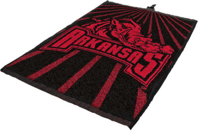 Arkansas Razorbacks Jacquard Golf Towel (Set of 2)