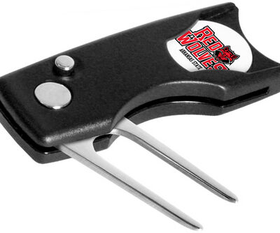 Arkansas State Red Wolves Spring Action Divot Tool with Golf Ball Marker (Set of 2)