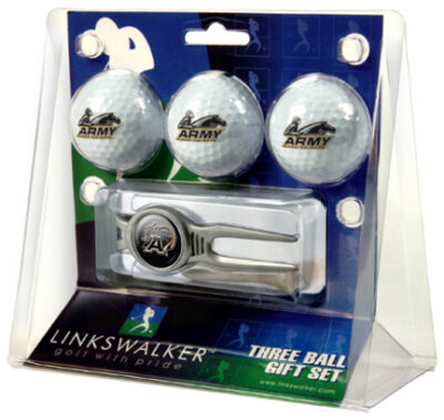 Army Black Knights 3 Ball Golf Gift Pack with Kool Tool