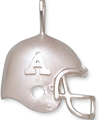 Army Black Knights "A Football Helmet" Pendant - Sterling Silver Jewelry