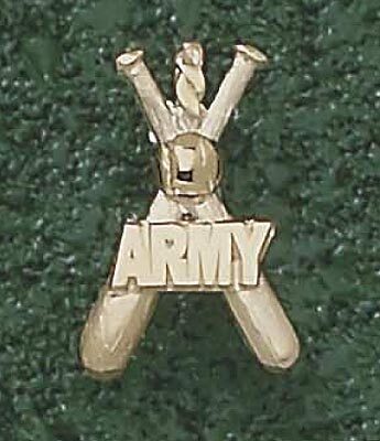 Army Black Knights "Army Baseball Bats" Pendant - 10KT Gold Jewelry