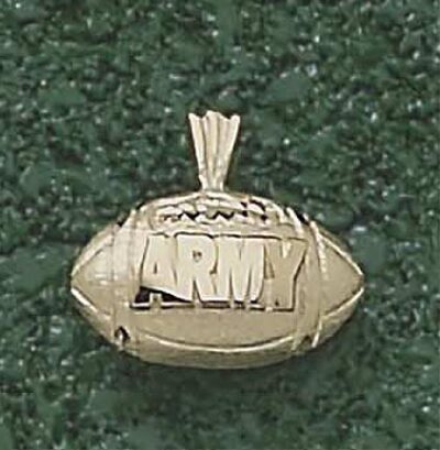 Army Black Knights "Army Football" Pendant - 10KT Gold Jewelry