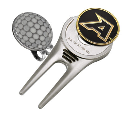 Army Black Knights Divot Tool Hat Clip with Golf Ball Marker (Set of 2)