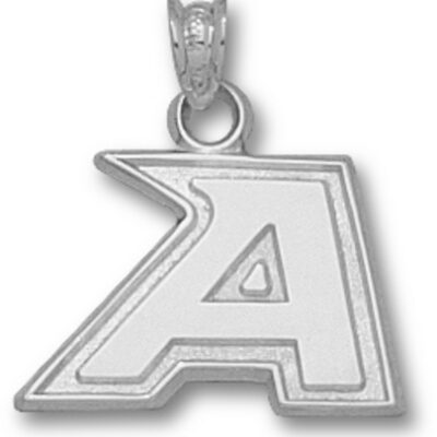 Army Black Knights New "A" 1/2" Pendant - Sterling Silver Jewelry