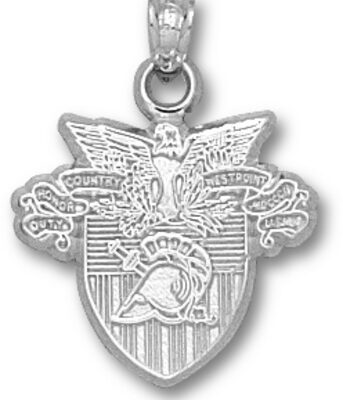 Army Black Knights "Seal" Pendant - Sterling Silver Jewelry