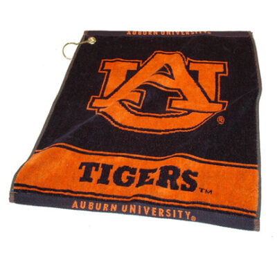 Auburn Tigers 16" x 19" Woven Golf Towel (Set of 2)