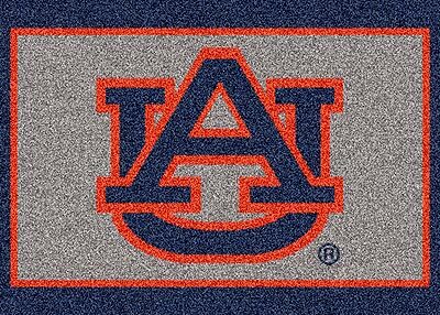 Auburn Tigers Blue "UA" 4' x 6' Team Door Mat