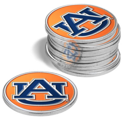 Auburn Tigers Golf Ball Marker (12 Pack)