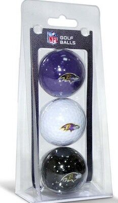 Baltimore Ravens Golf Ball Pack