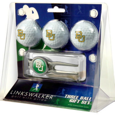 Baylor Bears 3 Ball Golf Gift Pack with Kool Tool