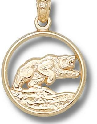 Baylor Bears "Bear" Pendant - 10KT Gold Jewelry