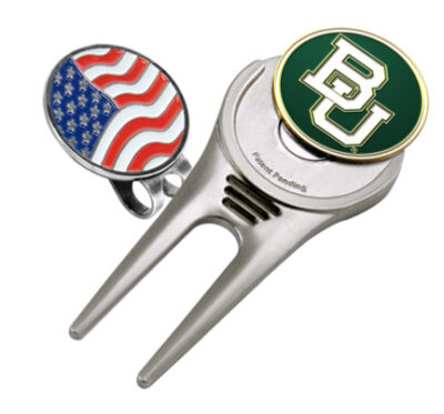 Baylor Bears Divot Tool Hat Clip with Ball Marker (Set of 2)