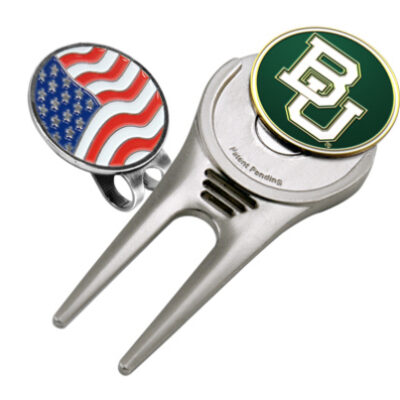 Baylor Bears Divot Tool Hat Clip with Ball Marker (Set of 2)