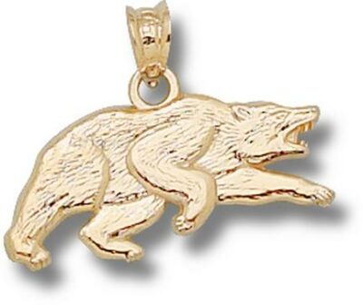 Baylor Bears "Running Bear" Pendant - 10KT Gold Jewelry