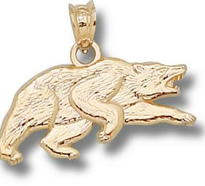 Baylor Bears "Running Bear" Pendant - 10KT Gold Jewelry