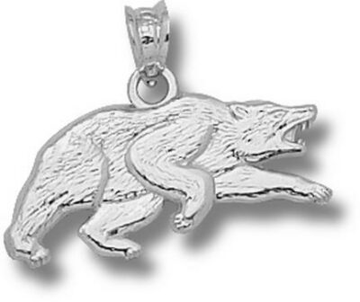 Baylor Bears "Running Bear" Pendant - Sterling Silver Jewelry