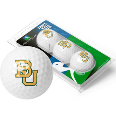 Baylor Bears Top Flite XL Golf Balls 3 Ball Sleeve (Set of 3)