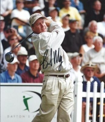 Bob May Autographed Golf 8" x 10" Photograph (Unframed)