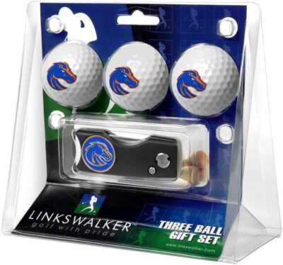 Boise State Broncos 3 Golf Ball Gift Pack with Spring Action Tool