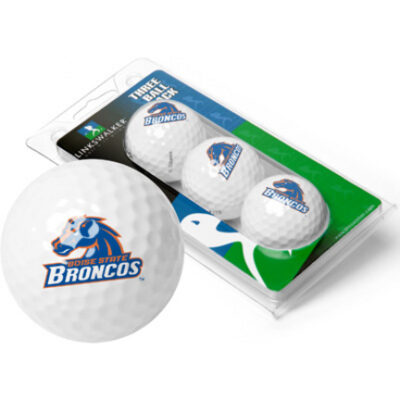 Boise State Broncos Top Flite XL Golf Balls 3 Ball Sleeve (Set of 3)