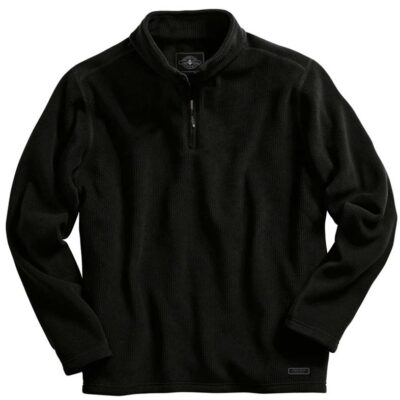 Bonded Corduroy Fleece Pullover Jacket from Charles River Apparel