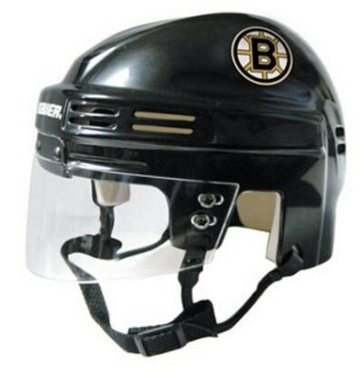 Boston Bruins NHL Authentic Mini Hockey Helmet from Bauer (Black)