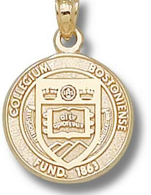 Boston College Eagles "Seal" Pendant - 10KT Gold Jewelry