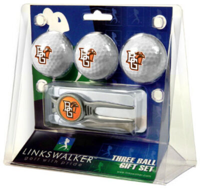 Bowling Green State Falcons 3 Ball Golf Gift Pack with Kool Tool