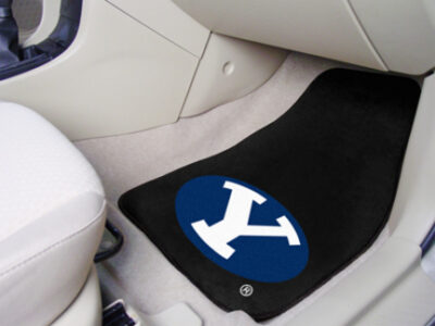 Brigham Young (BYU) Cougars 27" x 18" Auto Floor Mat (Set of 2 Car Mats)