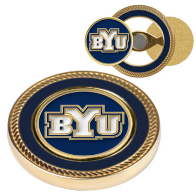 Brigham Young (BYU) Cougars Challenge Coin with Ball Markers (Set of 2)