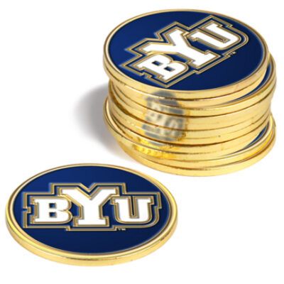 Brigham Young (BYU) Cougars Golf Ball Marker (12 Pack)