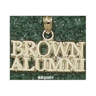 Brown Bears "Brown Alumni" Pendant - 10KT Gold Jewelry