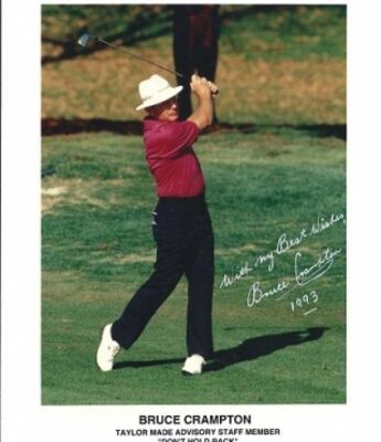 Bruce Crampton Autographed Golf 8" x 10" Photograph (Unframed)