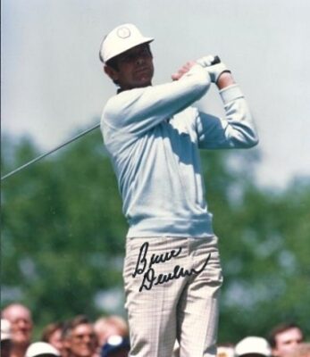 Bruce Devlin Autographed Golf 8" x 10" Photograph (Unframed)