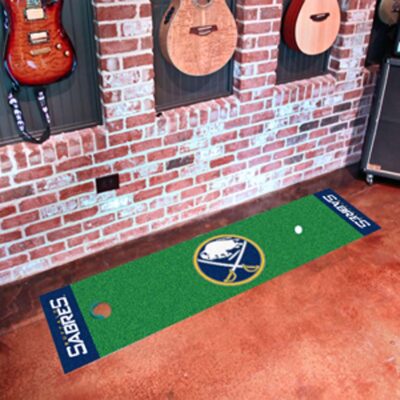 Buffalo Sabres 18" x 72" Golf Putting Green Mat