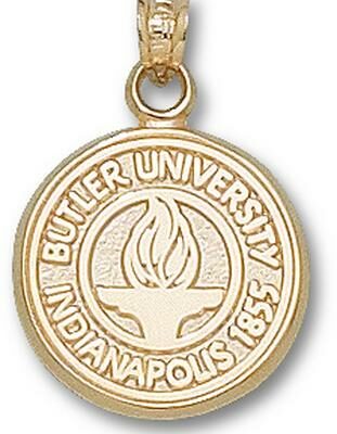 Butler Bulldogs "Seal" Pendant - 10KT Gold Jewelry