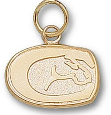 California (Davis) Aggies "Horse Head" 3/8" Charm - 10KT Gold Jewelry