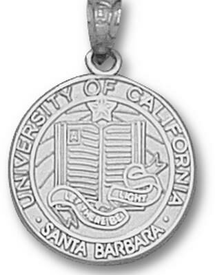 California (Santa Barbara) Gauchos "Seal" Pendant - Sterling Silver Jewelry