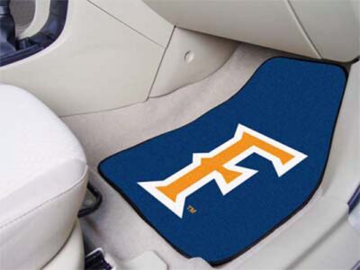 California State (Fullerton) Titans 27" x 18" Auto Floor Mat (Set of 2 Car Mats)