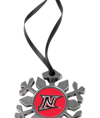 California State (Northridge) Matadors Snowflake Ornament (Set of 2)