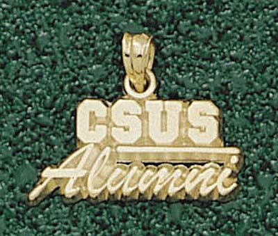 California State (Sacramento) Hornets "CSUS Alumni" Pendant - 10KT Gold Jewelry