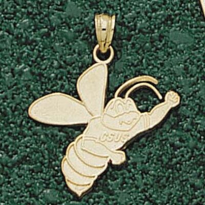 California State (Sacramento) Hornets "Hornet" Pendant - 10KT Gold Jewelry