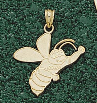 California State (Sacramento) Hornets "Hornet" Pendant - 10KT Gold Jewelry