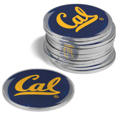 California (UC Berkeley) Golden Bears Golf Ball Marker (12 Pack)