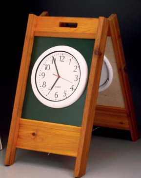 Cedar Starter Clock