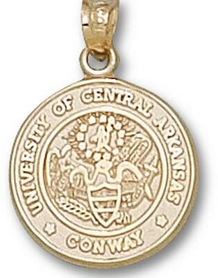 Central Arkansas Bears "Seal" Pendant - 10KT Gold Jewelry