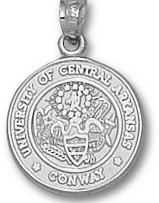 Central Arkansas Bears "Seal" Pendant - Sterling Silver Jewelry