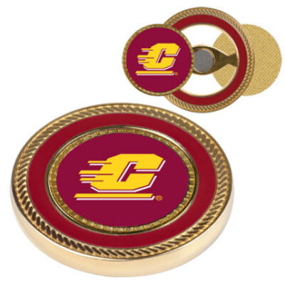 Central Michigan Chippewas Challenge Coin with Ball Markers (Set of 2)